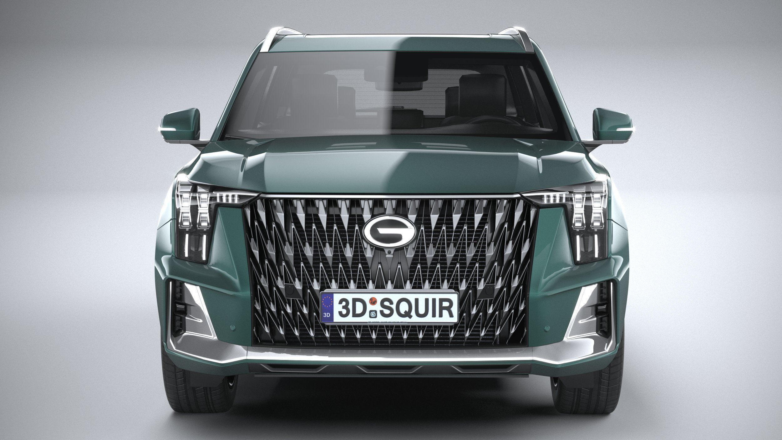 GAC Trumpchi GS8 Hybrid 2022 3D model_13