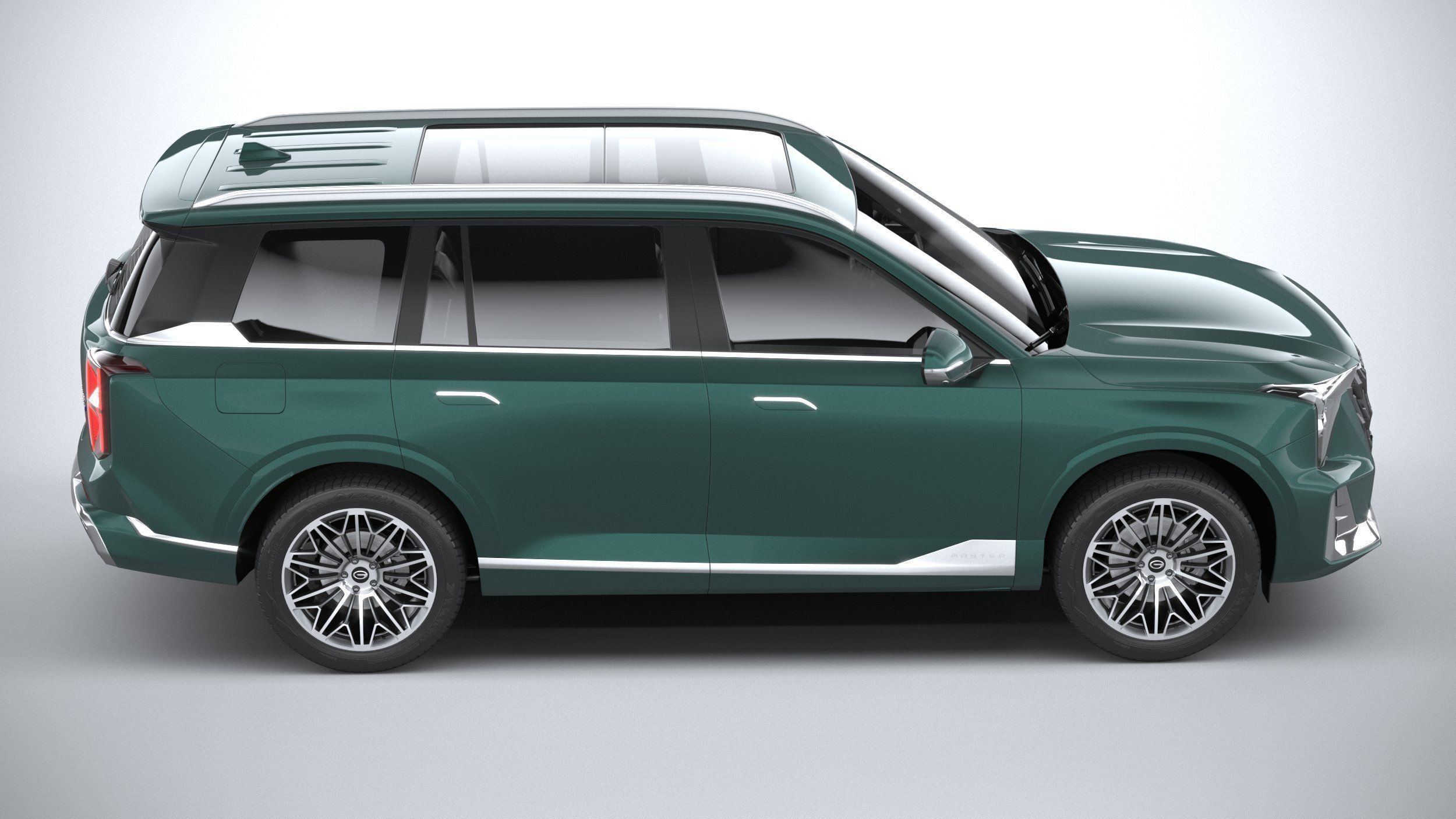 GAC Trumpchi GS8 Hybrid 2022 3D model_11