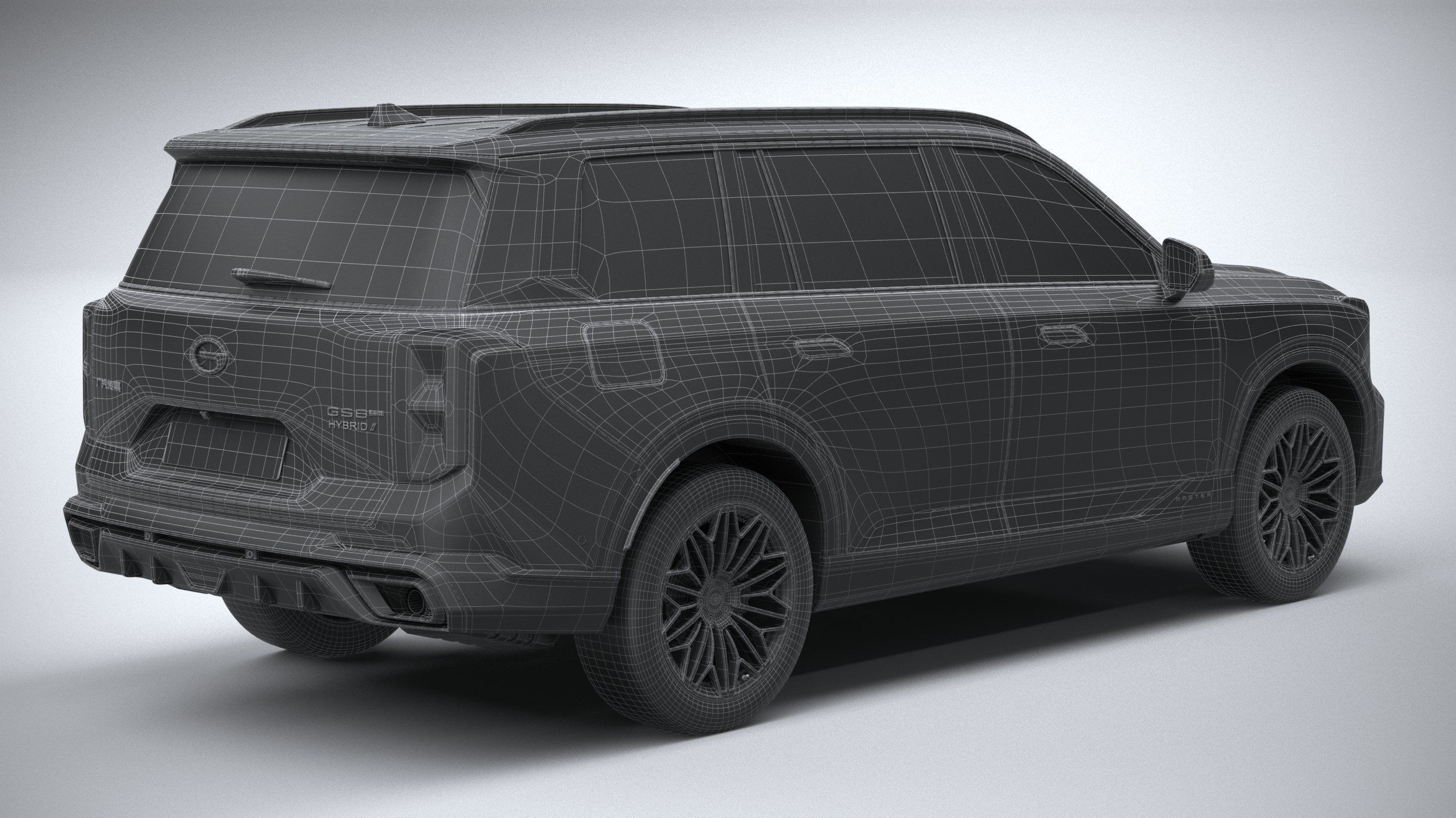 GAC Trumpchi GS8 Hybrid 2022 3D model_29