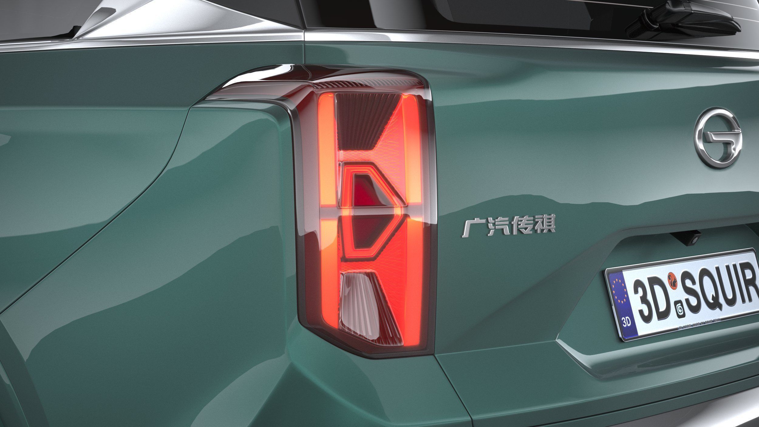 GAC Trumpchi GS8 Hybrid 2022 3D model_15