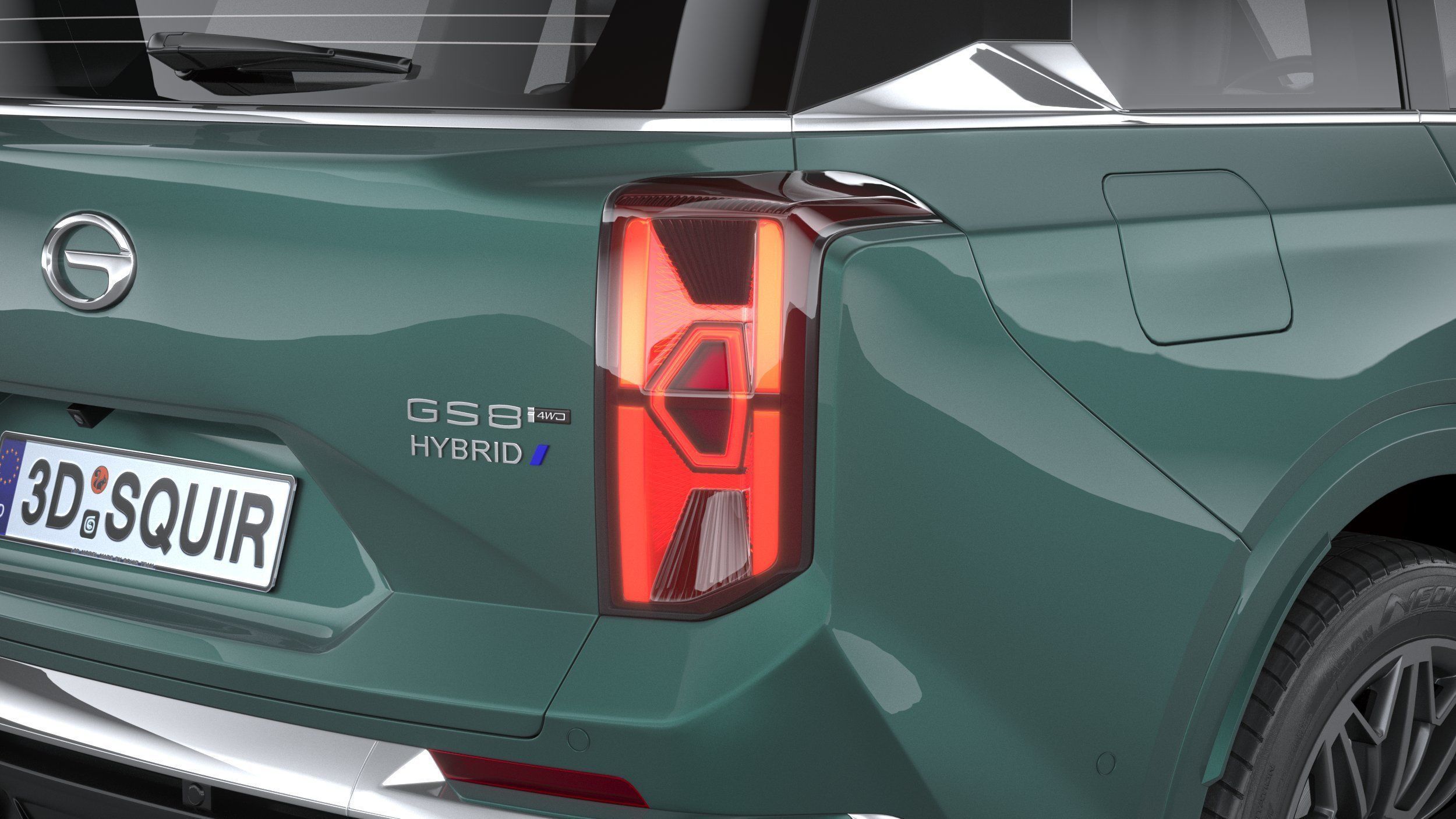 GAC Trumpchi GS8 Hybrid 2022 3D model_18