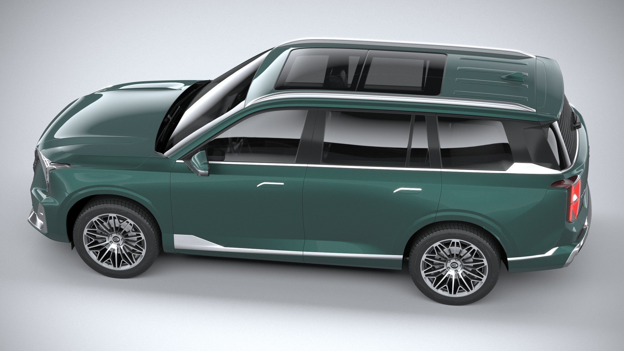 GAC Trumpchi GS8 Hybrid 2022 3D model_9