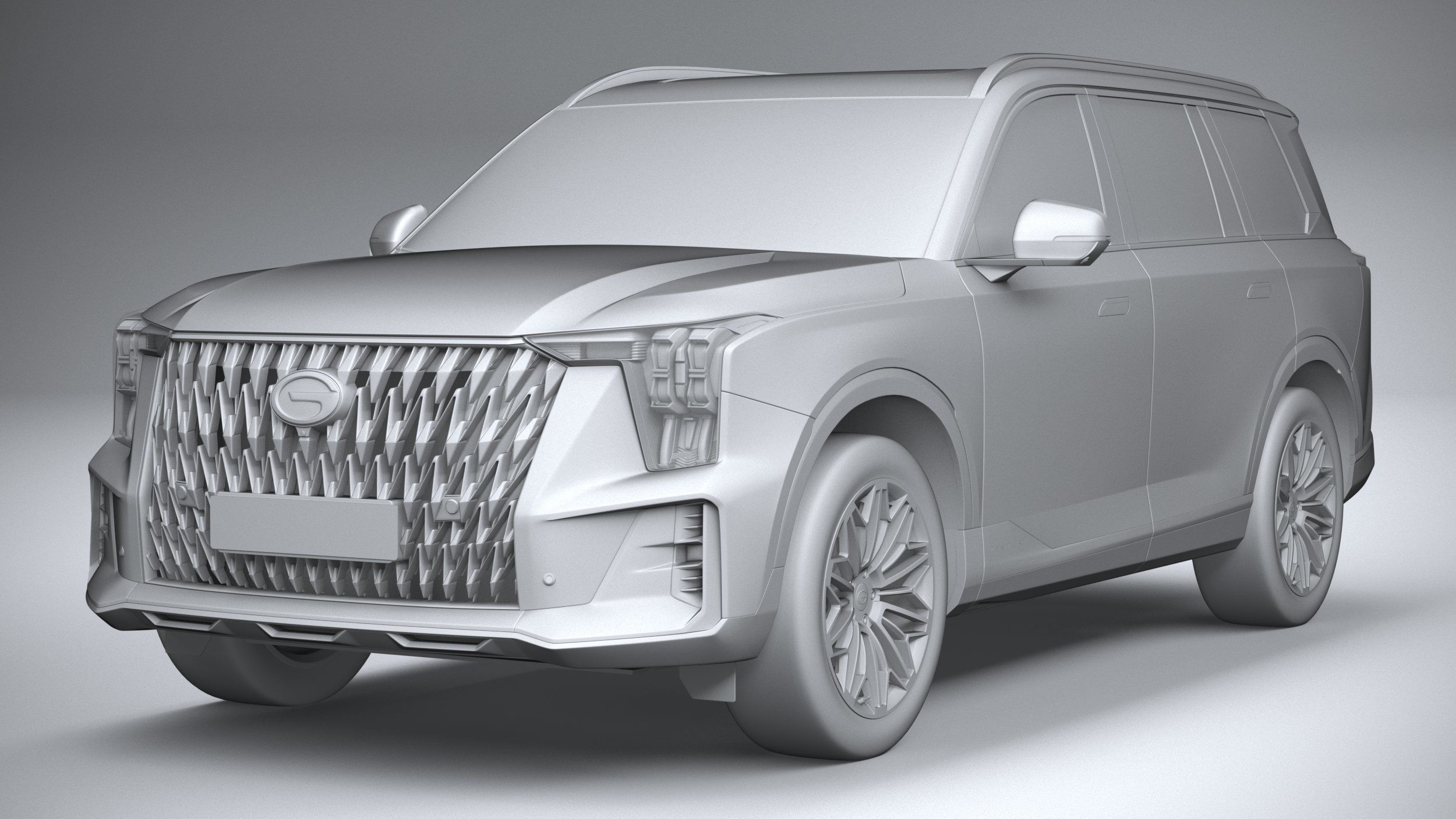 GAC Trumpchi GS8 Hybrid 2022 3D model_20