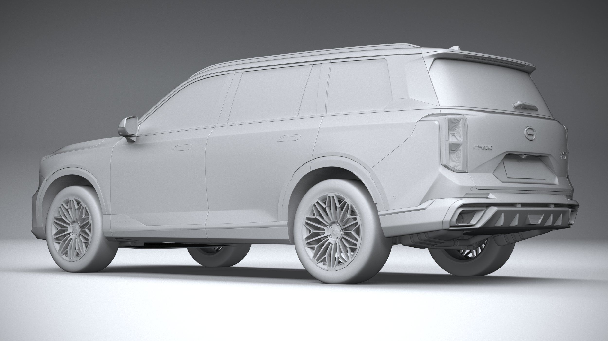 GAC Trumpchi GS8 Hybrid 2022 3D model_21