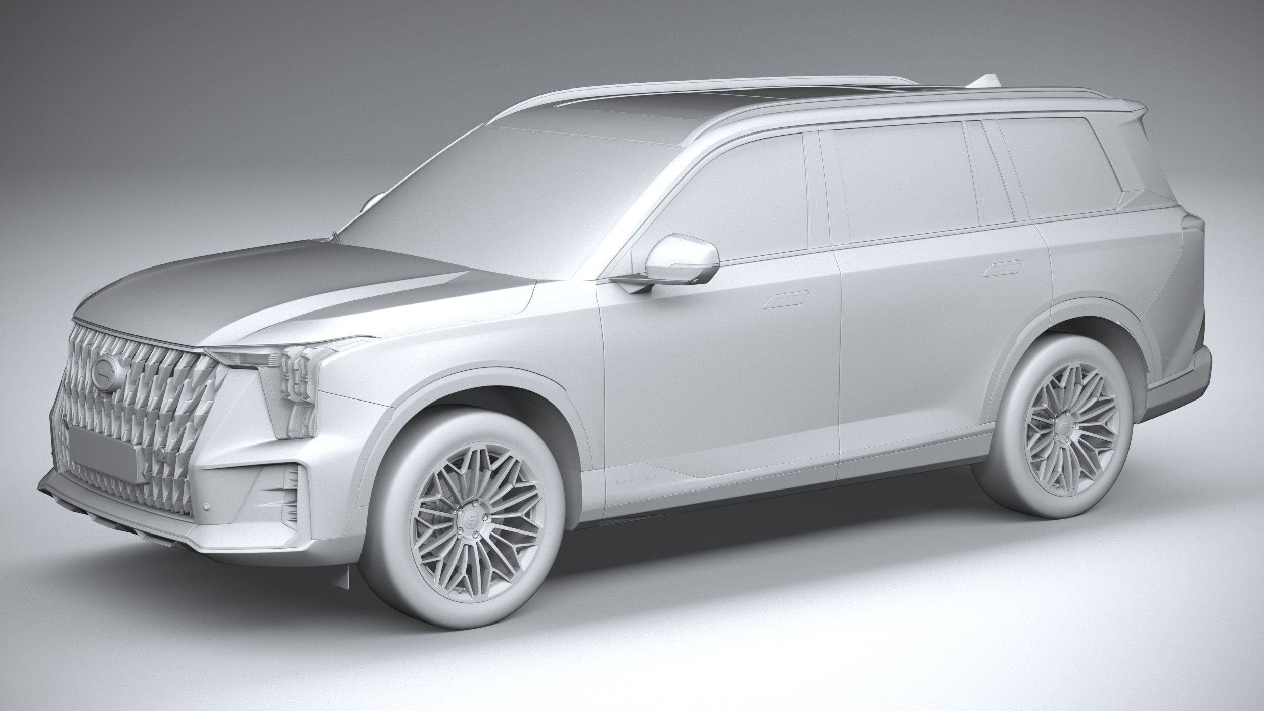 GAC Trumpchi GS8 Hybrid 2022 3D model_19