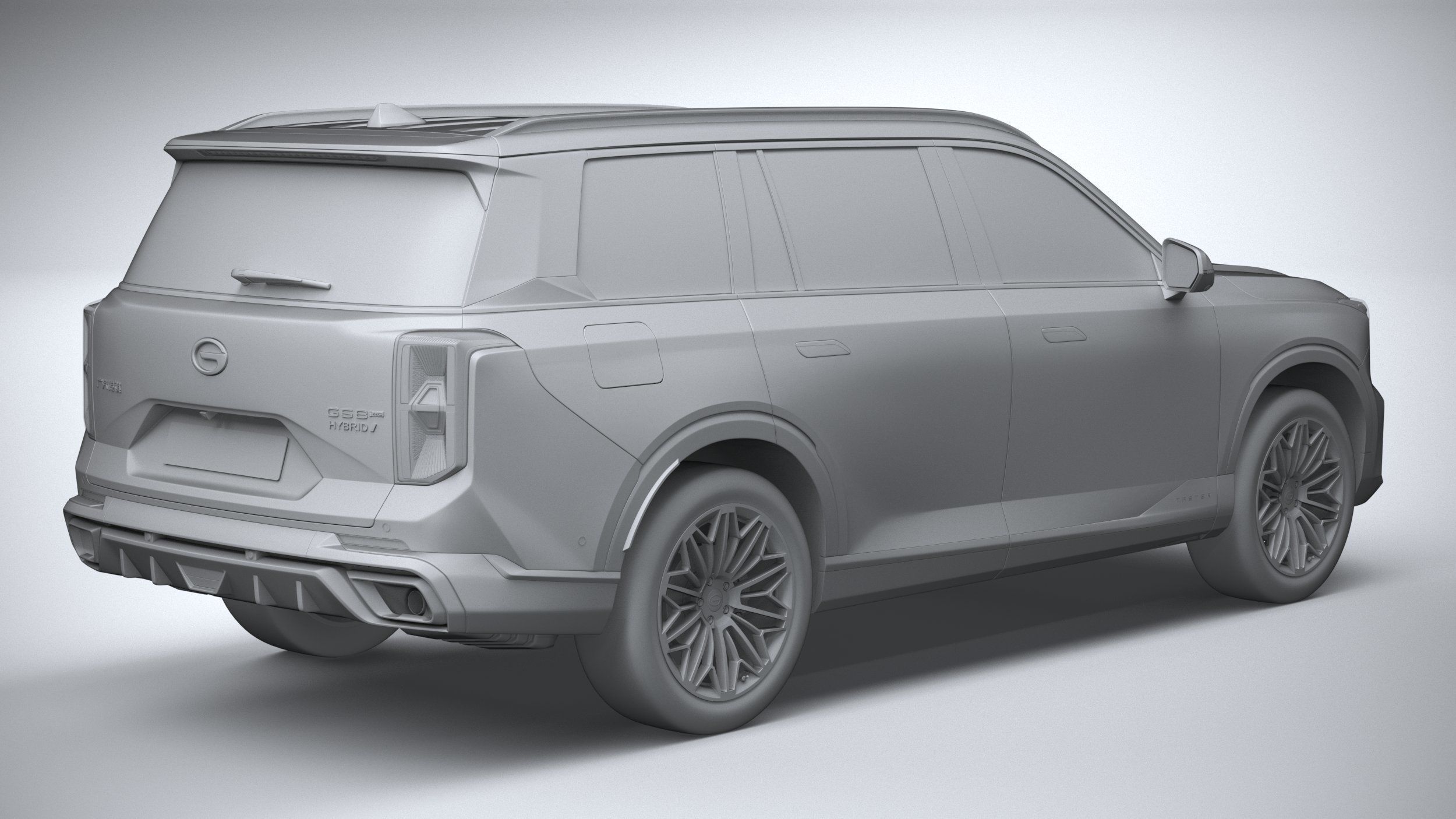 GAC Trumpchi GS8 Hybrid 2022 3D model_25