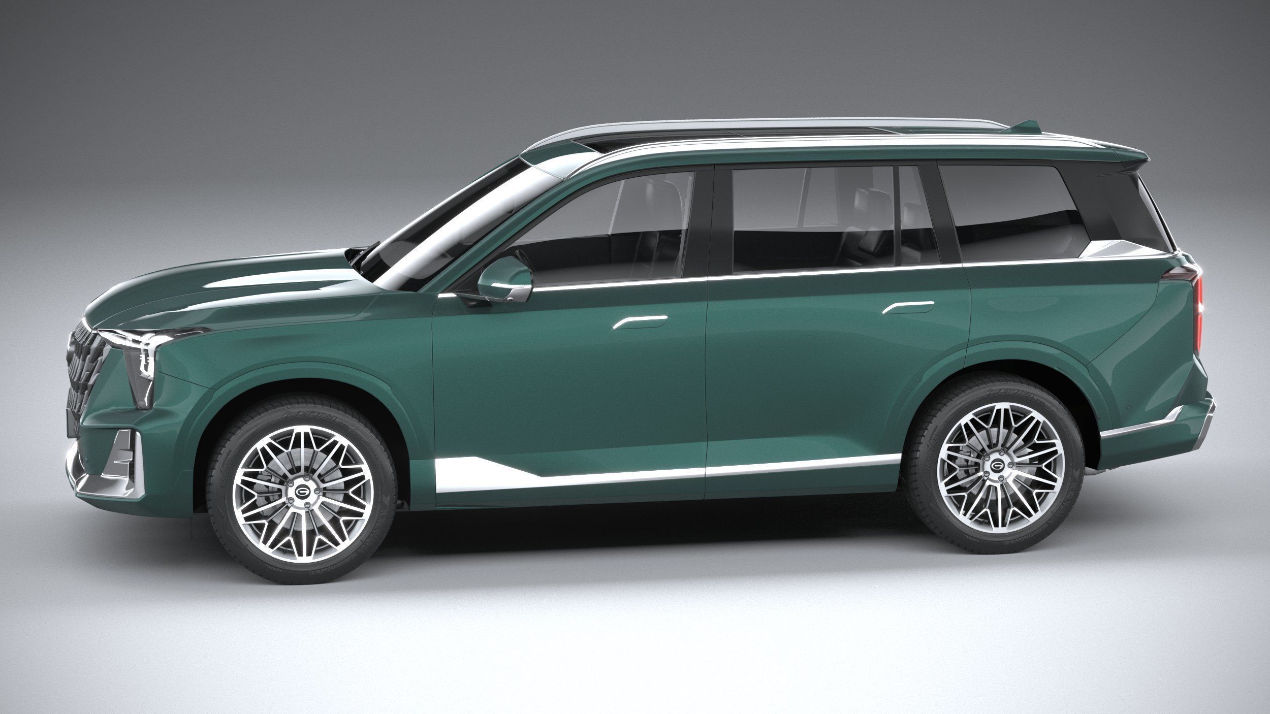 GAC Trumpchi GS8 Hybrid 2022 3D model_8