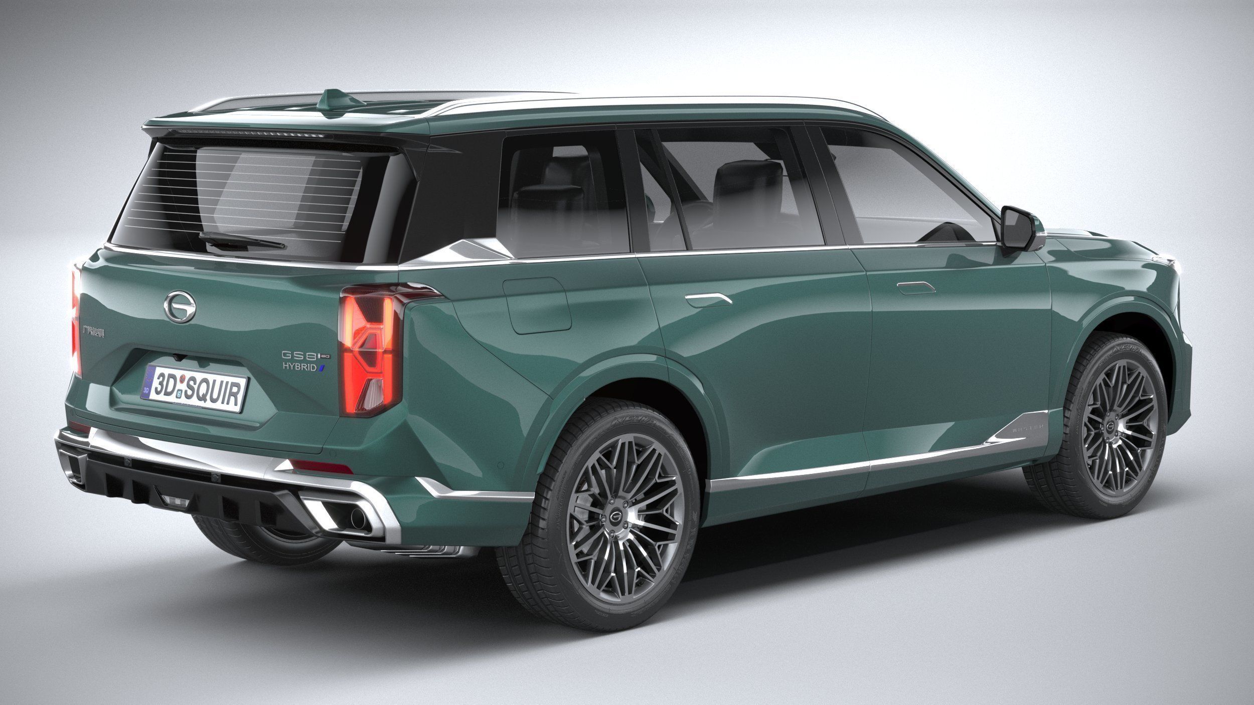 GAC Trumpchi GS8 Hybrid 2022 3D model_17