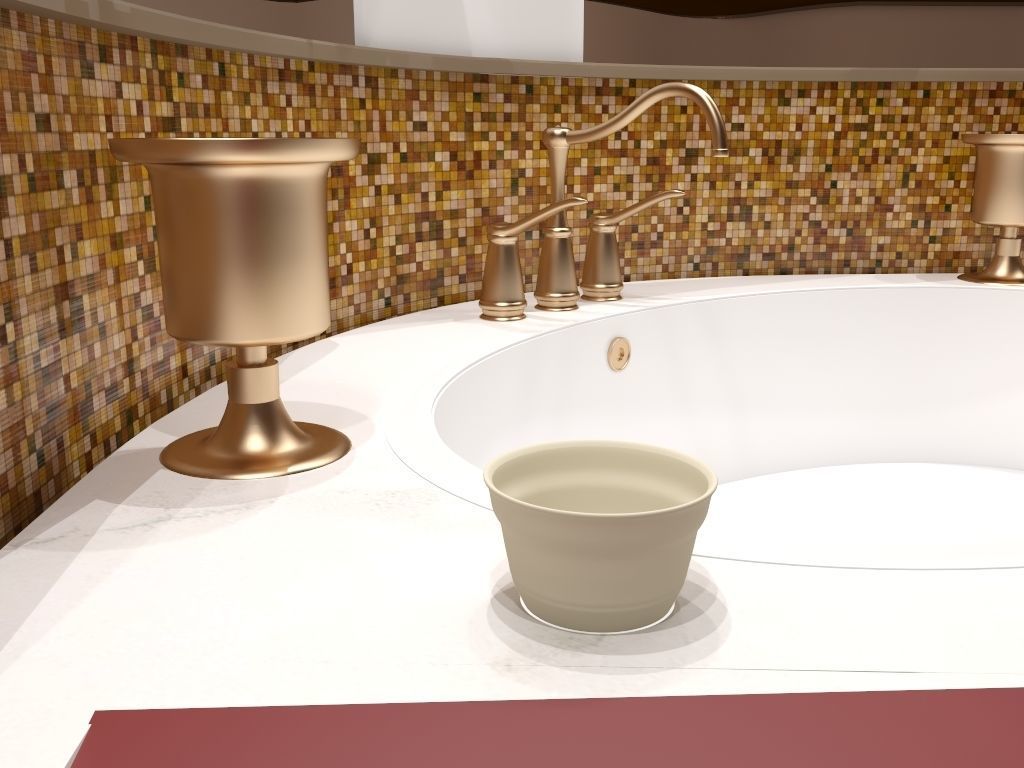 Bathroom 24 3D model_5