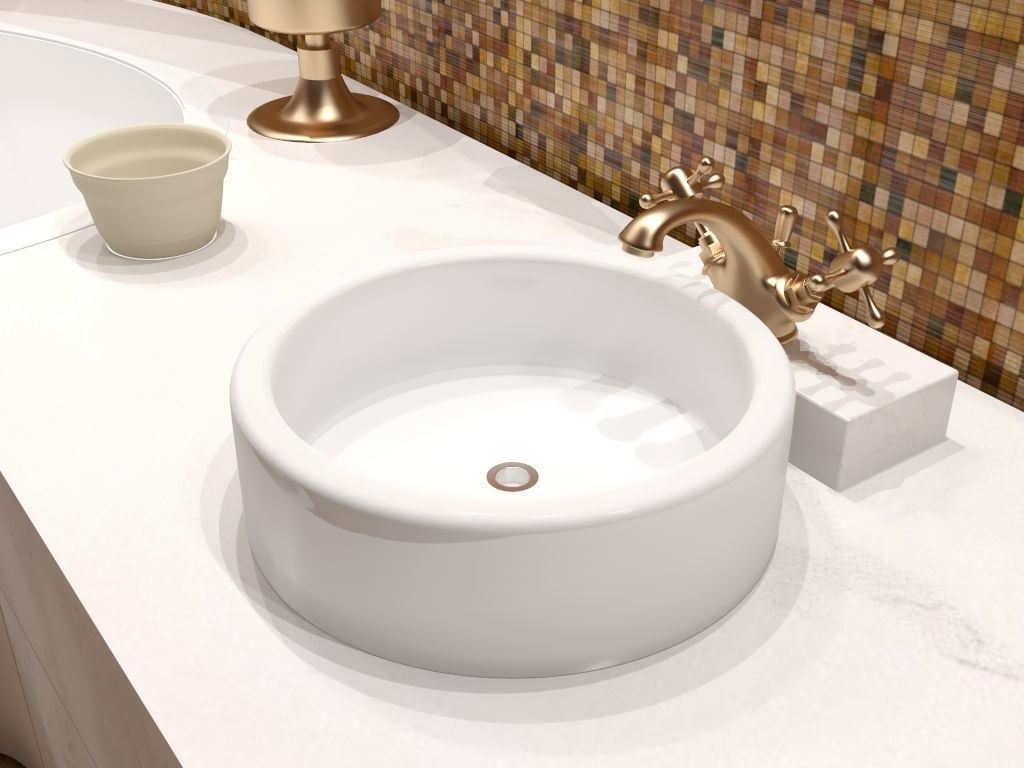 Bathroom 24 3D model_4