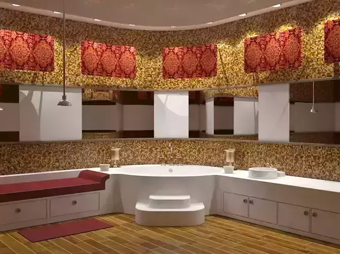 Bathroom 24 3D model