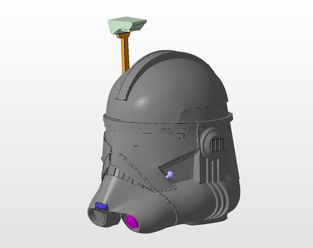 Captain Rex from Star Wars 3D print model_3