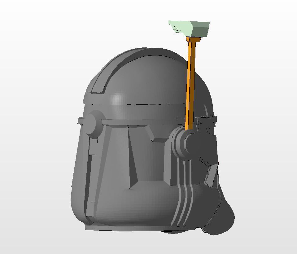 Captain Rex from Star Wars 3D print model_4