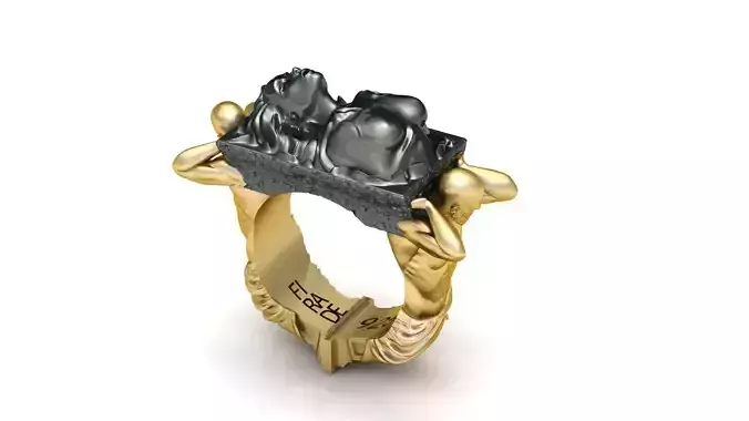 Ring Atlas and Woman drawing