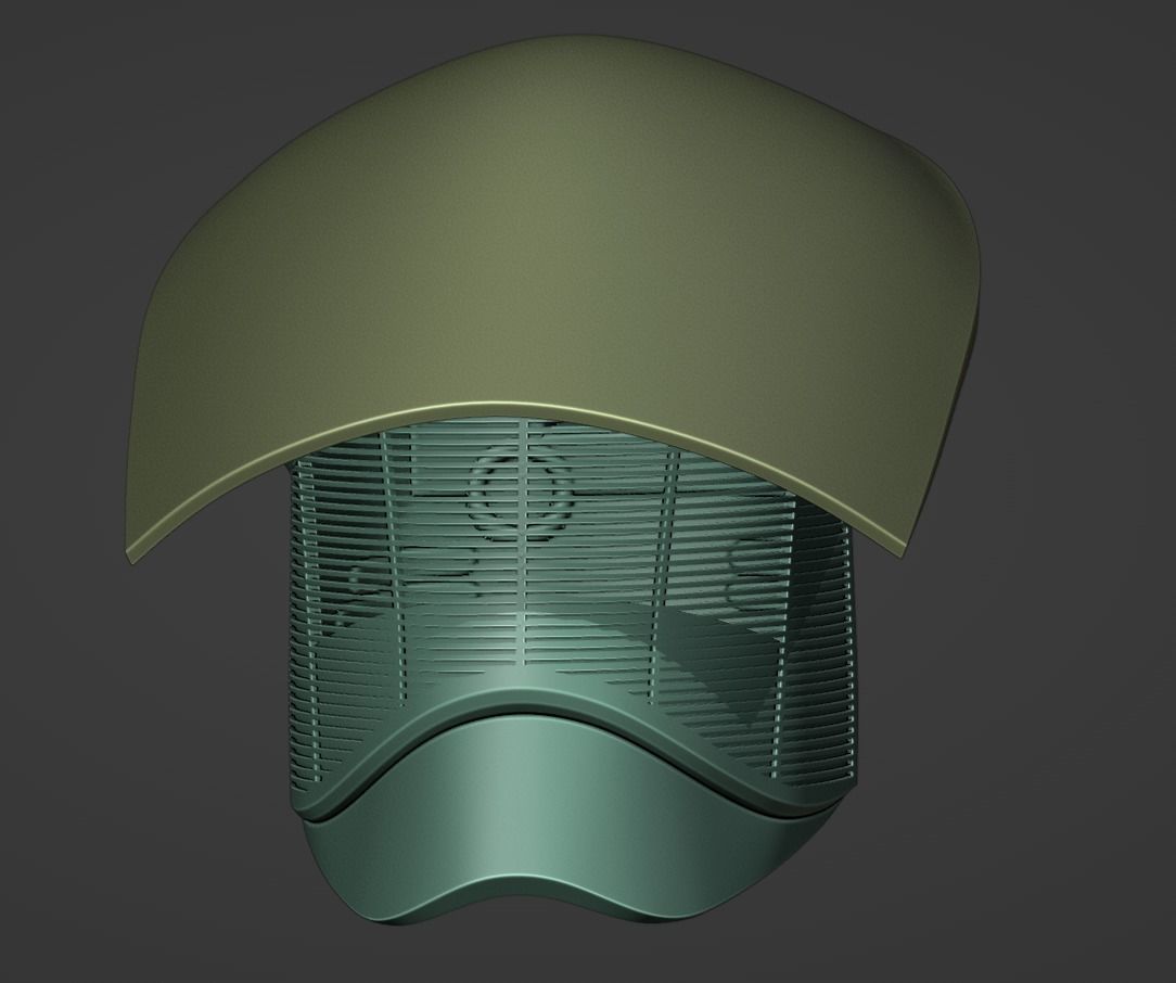 Elite Praetorian Guard Helmet 3 3D print model_3
