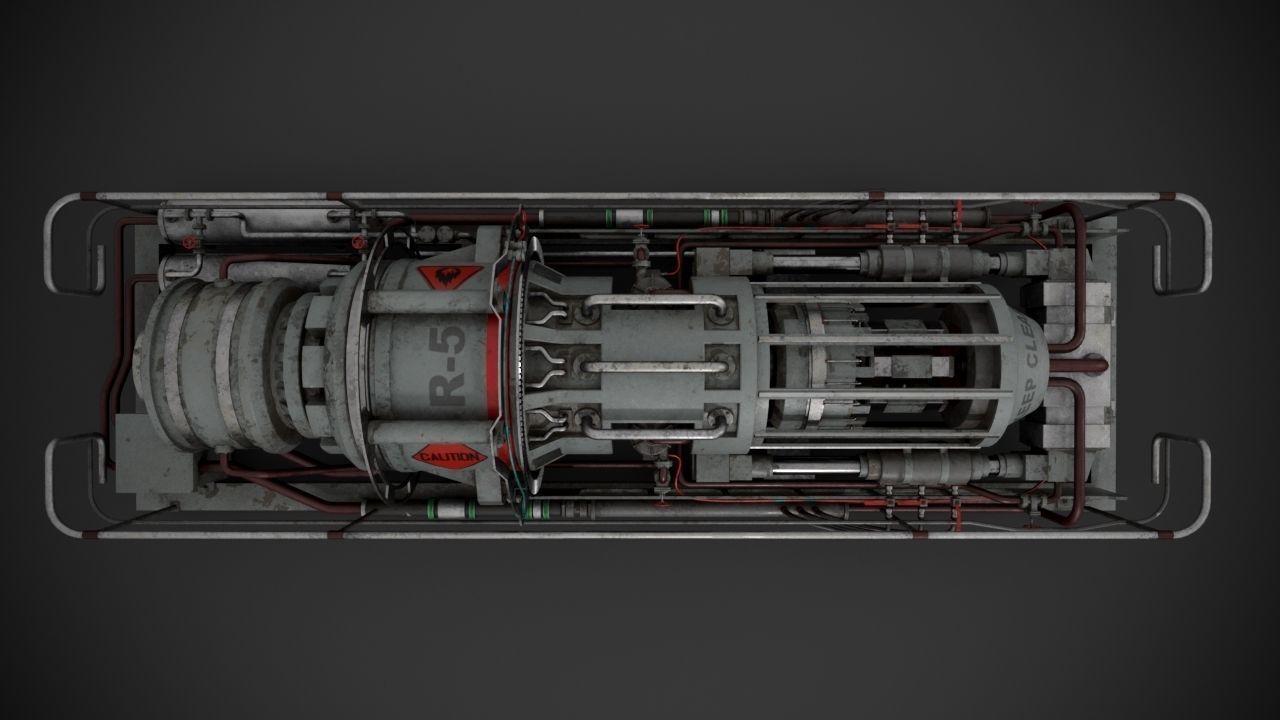 Machinery device 3D model_9