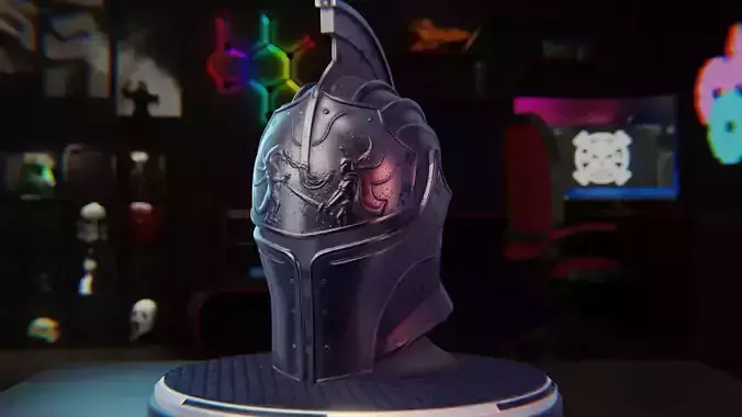 3D File of Faraam Knight armor from Dark Souls 3D print model