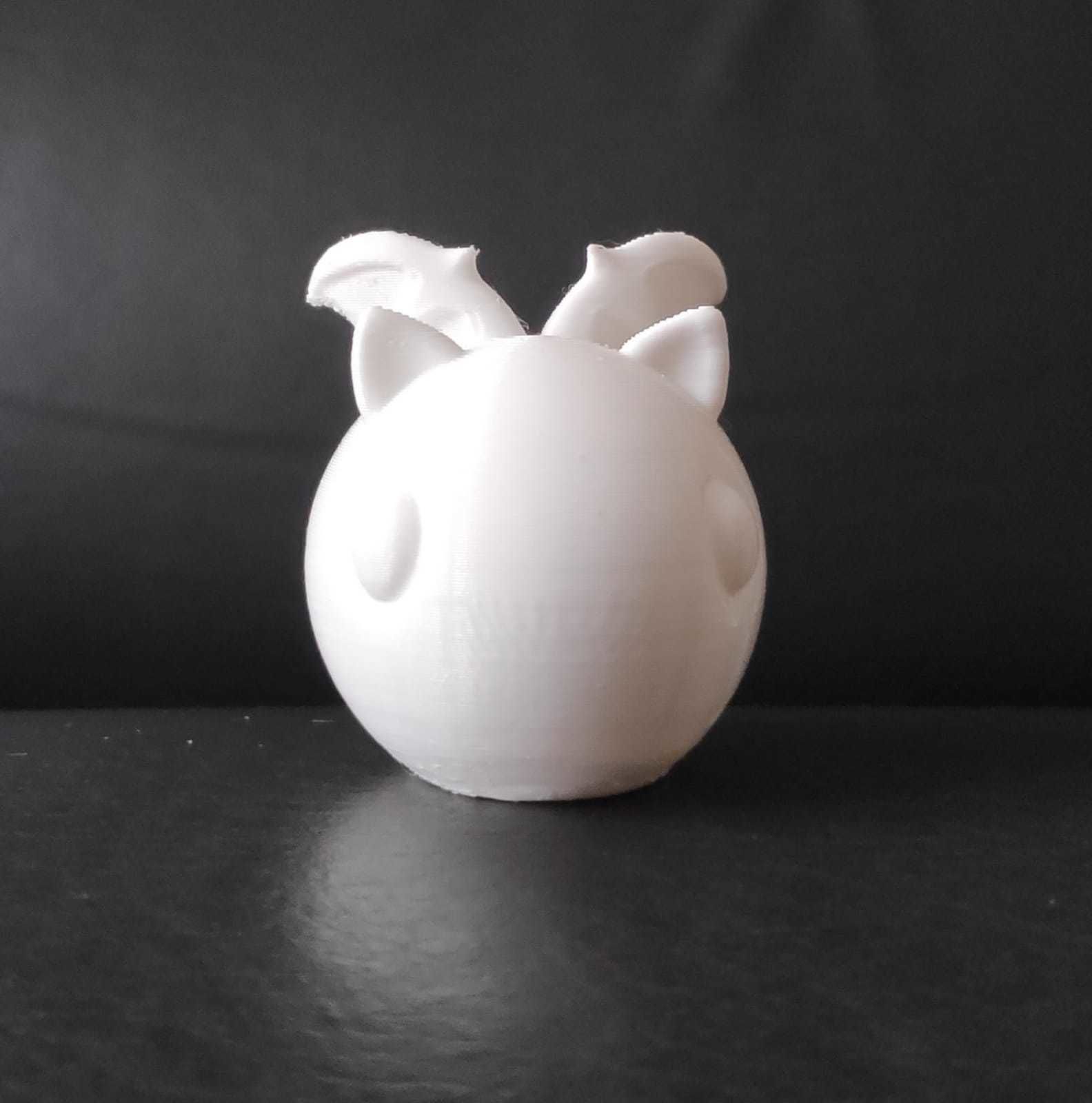 Little Round Bat 3D model 3D printable | CGTrader