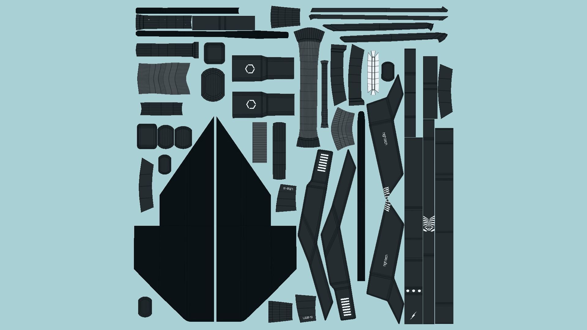 10 SciFi War Axes A Collection - Sci Fi Weapon Design _76