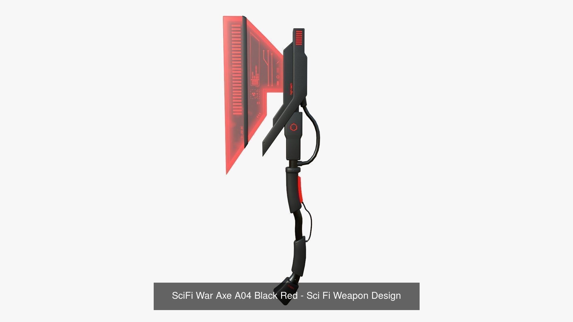 10 SciFi War Axes A Collection - Sci Fi Weapon Design _4