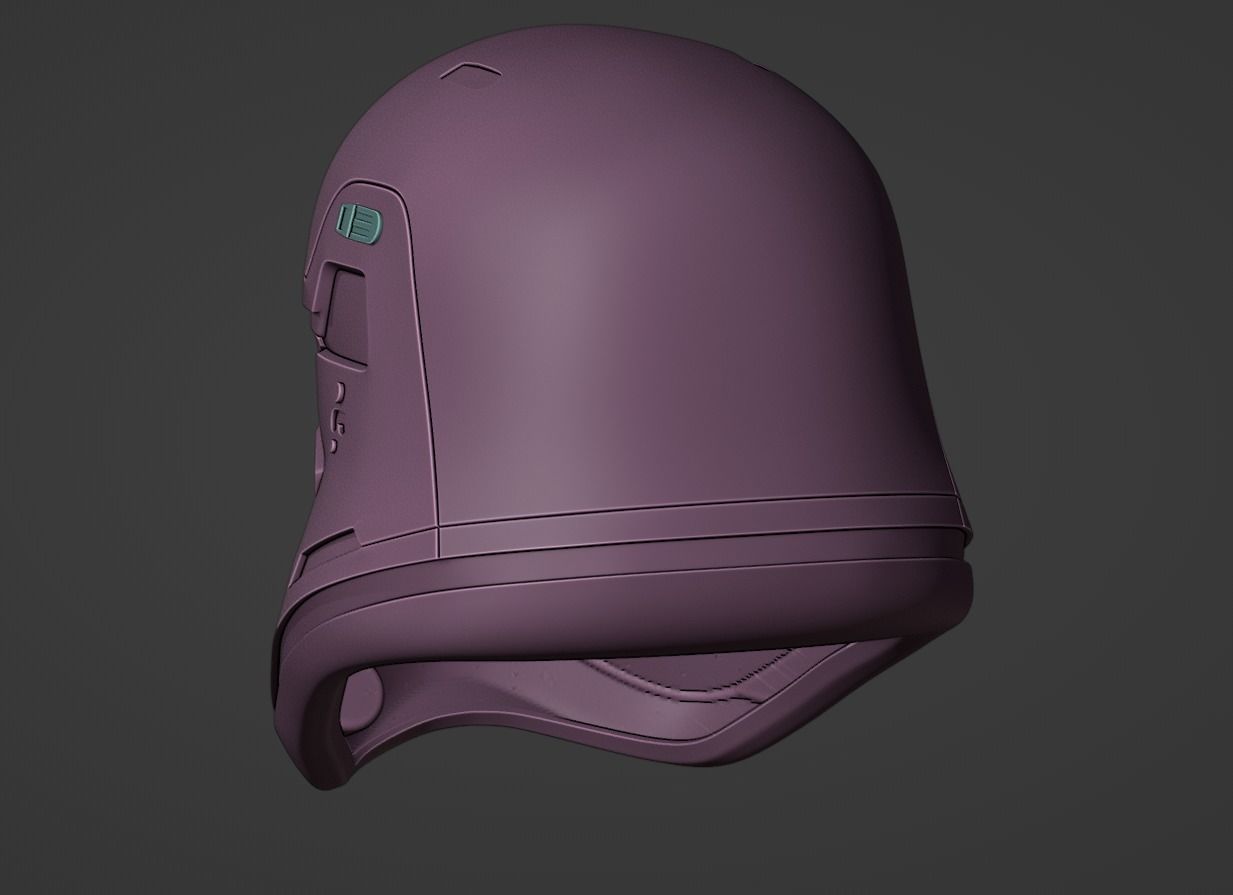 First Order Stormtrooper Helmet 3D print model_5