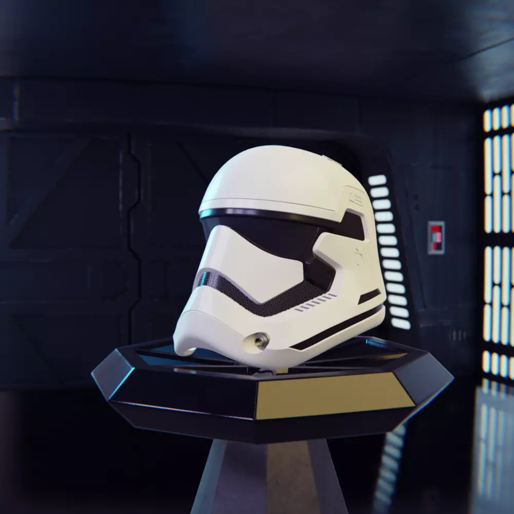 First Order Stormtrooper Helmet 3D print model_0