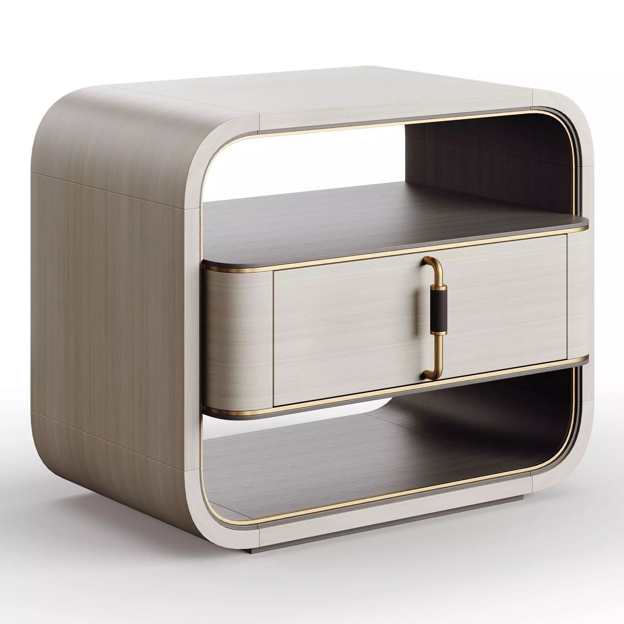 Frato COLMAR Bedside Table 3D model_0