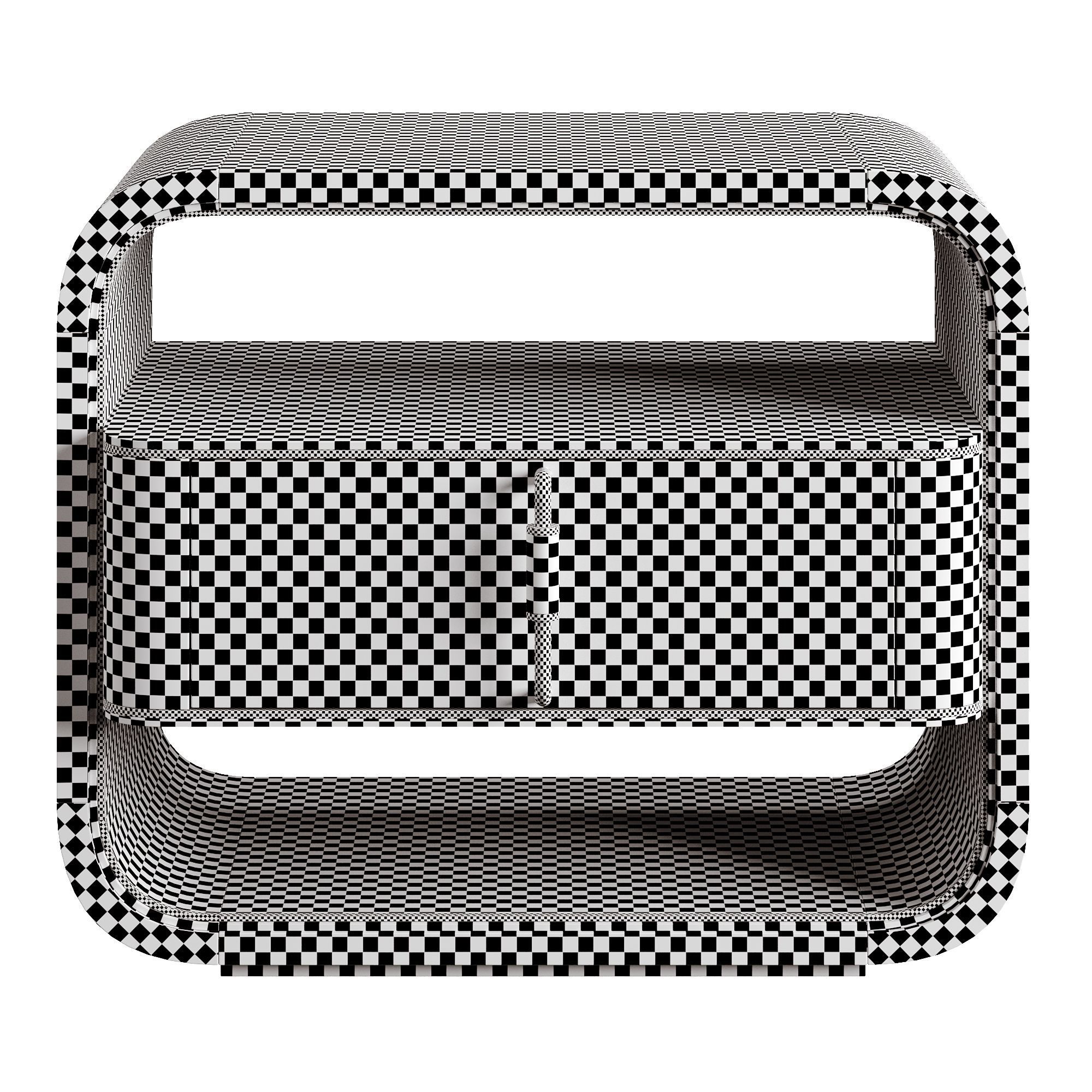 Frato COLMAR Bedside Table 3D model_7