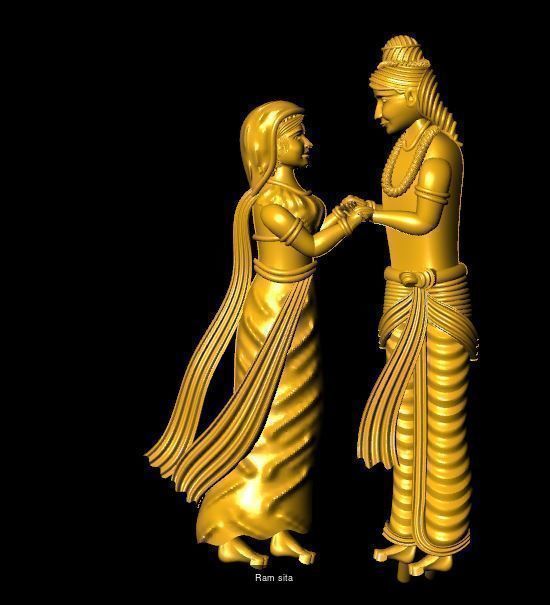 All type of bhagwan murti idol collection stl file only _110