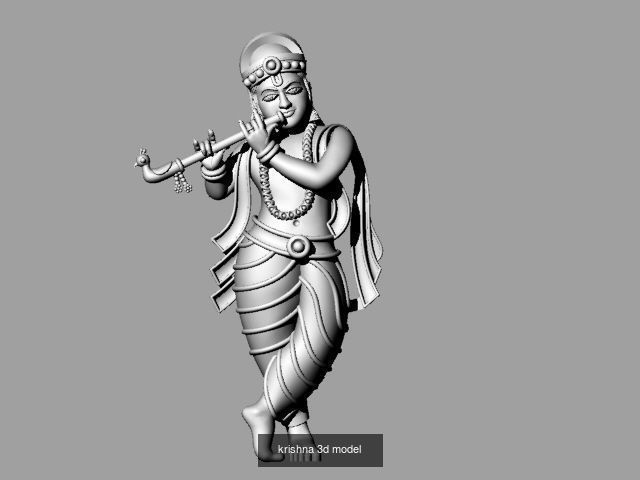 All type of bhagwan murti idol collection stl file only _44