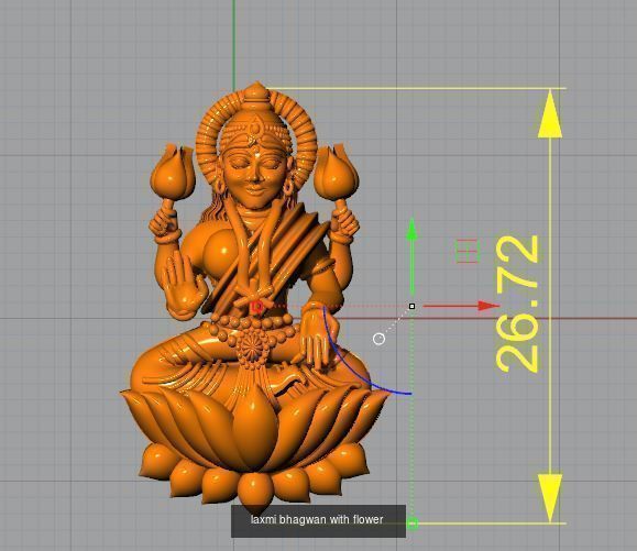 All type of bhagwan murti idol collection stl file only _82