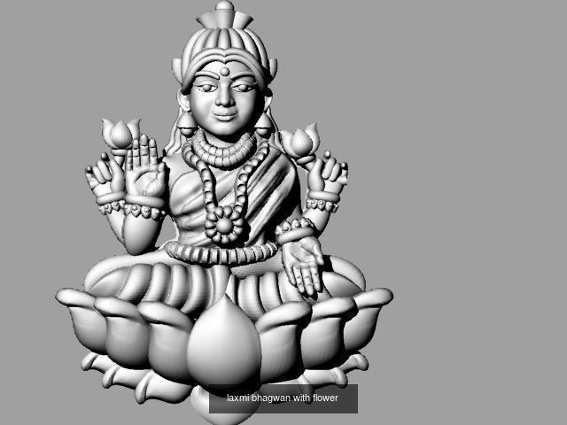 All type of bhagwan murti idol collection stl file only _49