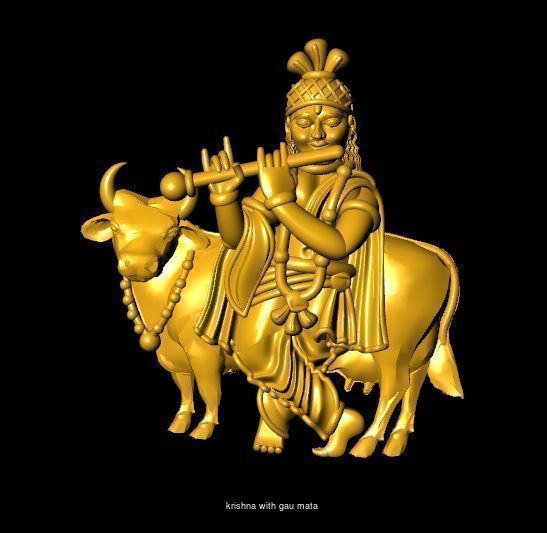 All type of bhagwan murti idol collection stl file only _72