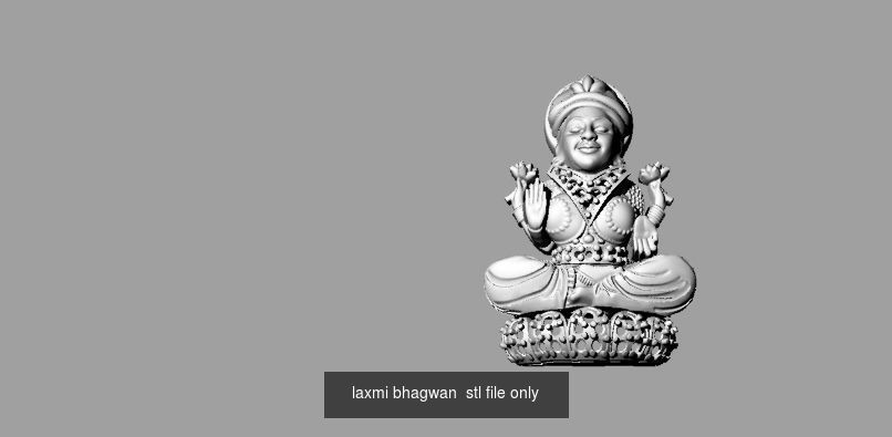 All type of bhagwan murti idol collection stl file only _26