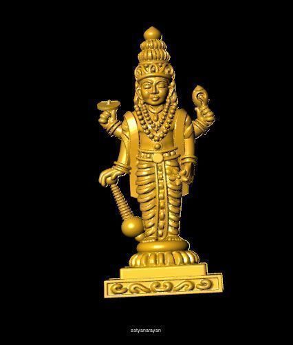 All type of bhagwan murti idol collection stl file only _111