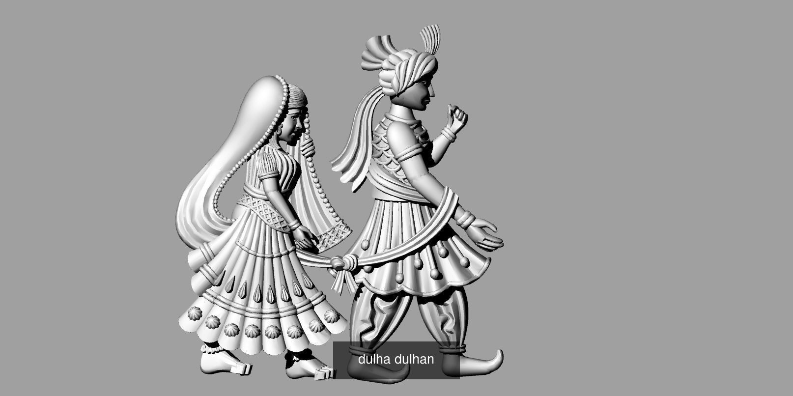 All type of bhagwan murti idol collection stl file only _30