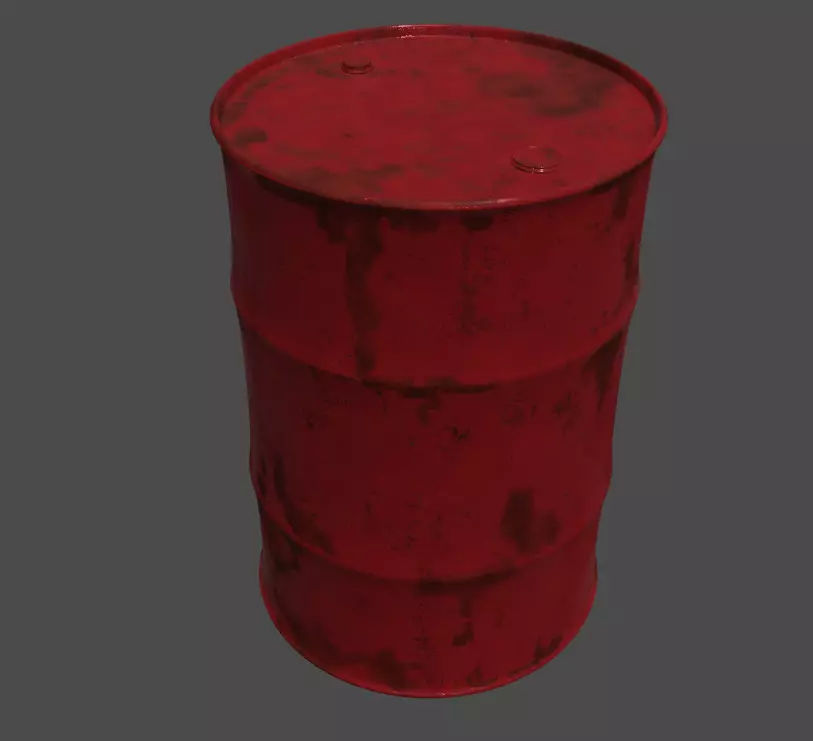 Barrel 3D model_0