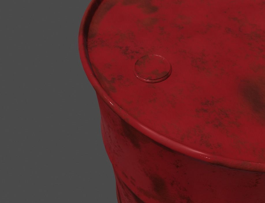 Barrel 3D model_2