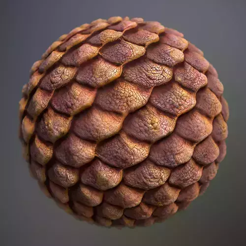 Material Skin Alien 8 Seamless PBR Texture Texture