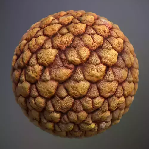 Material Skin Alien 7 Seamless PBR Texture Texture