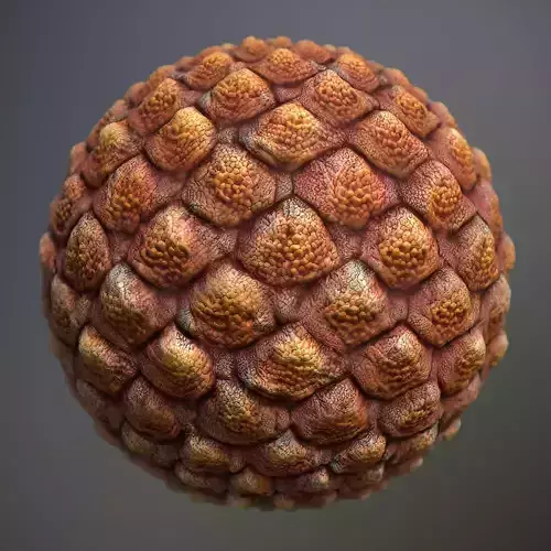 Material Skin Alien 6 Seamless PBR Texture Texture