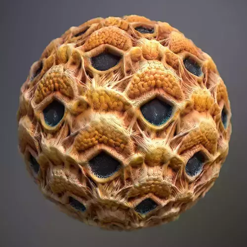 Material Skin Alien 5 Seamless PBR Texture Texture