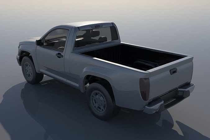 Chevrolet Colorado 2005 Regular Cab 3D print model 3