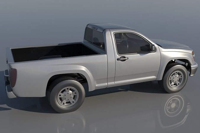 Chevrolet Colorado 2005 Regular Cab 3D print model 7