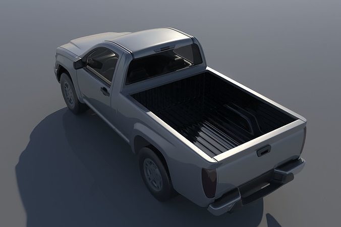 Chevrolet Colorado 2005 Regular Cab 3D print model 4
