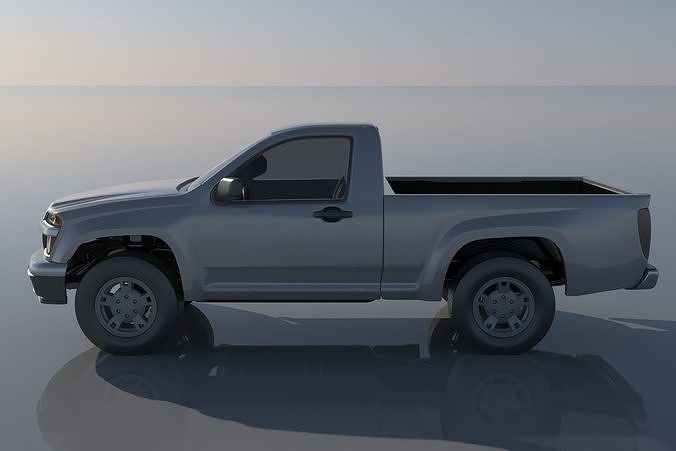 Chevrolet Colorado 2005 Regular Cab 3D print model 2