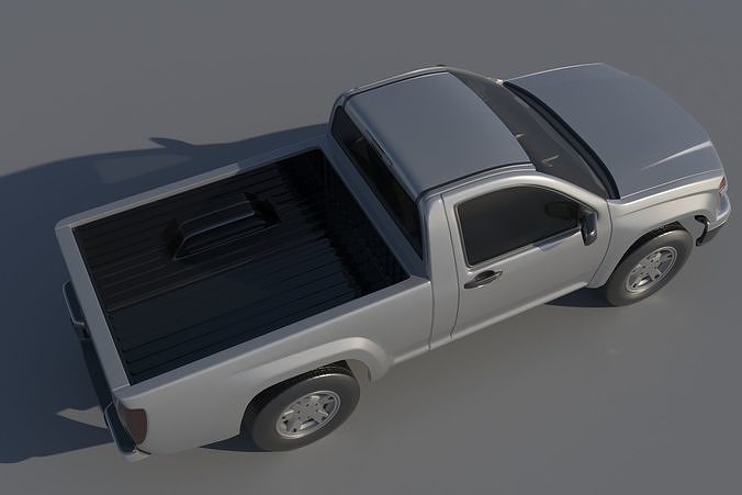 Chevrolet Colorado 2005 Regular Cab 3D print model 6