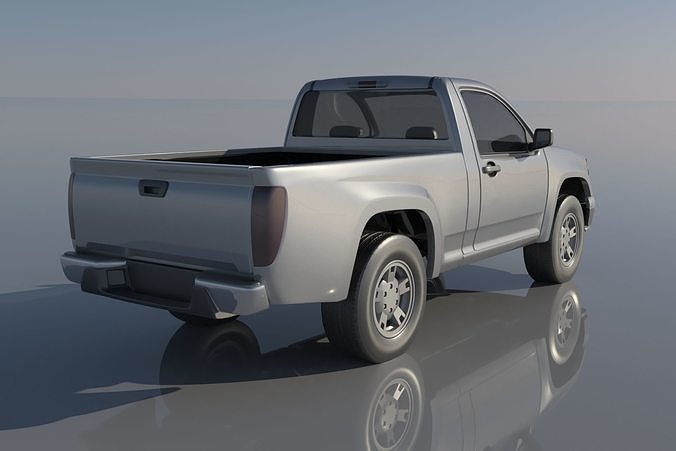 Chevrolet Colorado 2005 Regular Cab 3D print model 5