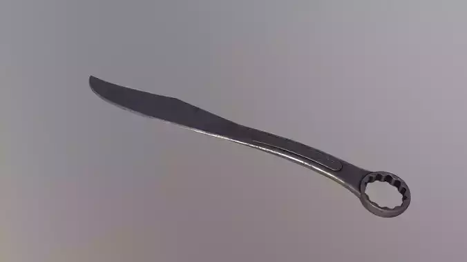 Knife spanner LowPoly