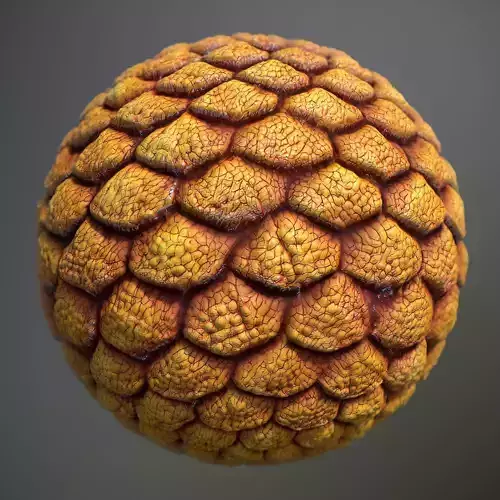 Material Skin Alien 3 Seamless PBR Texture Texture